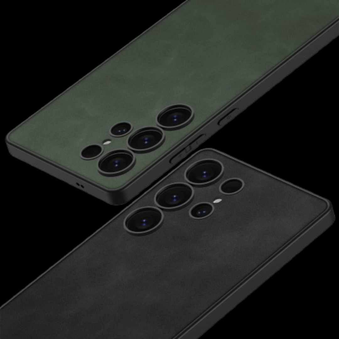 Samsung Galaxy S25 / Ultra– Matte Leather Ultra Thin Cover & Case