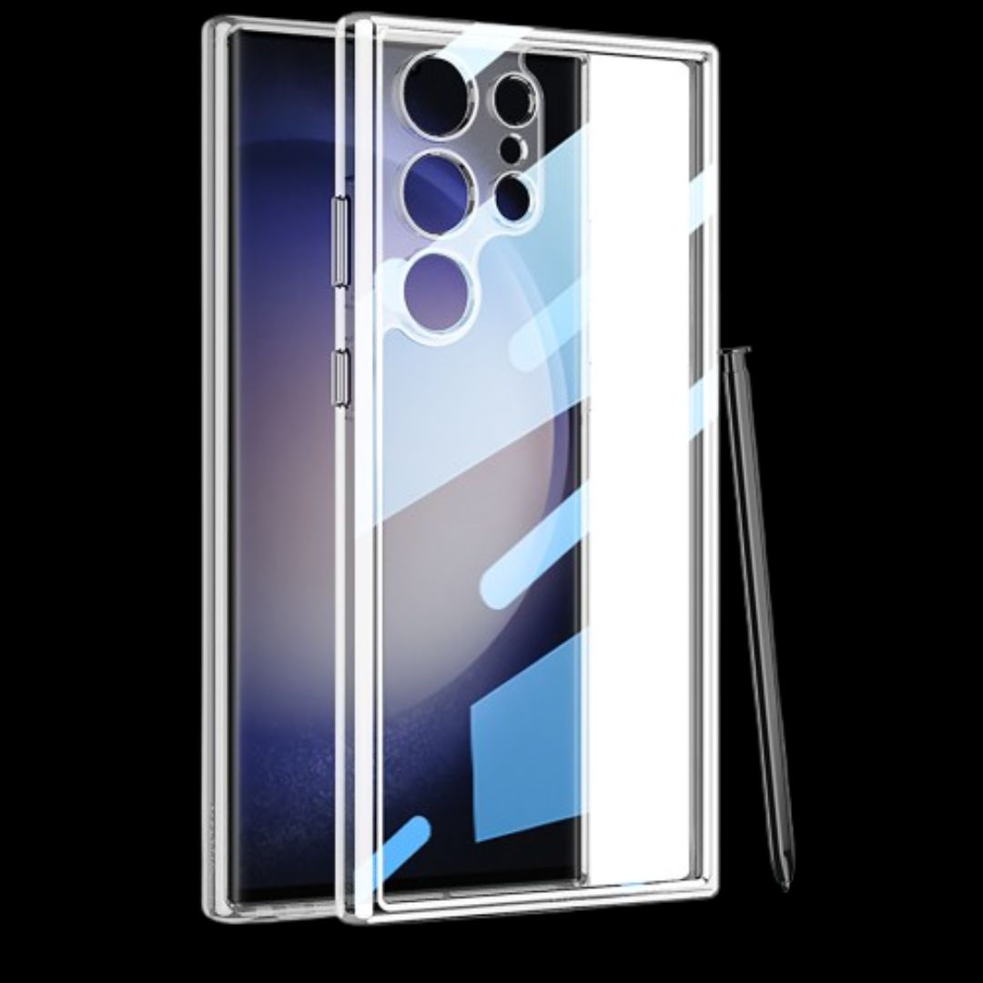Samsung S23 Ultra – Hybrid Transparent Cover & Case