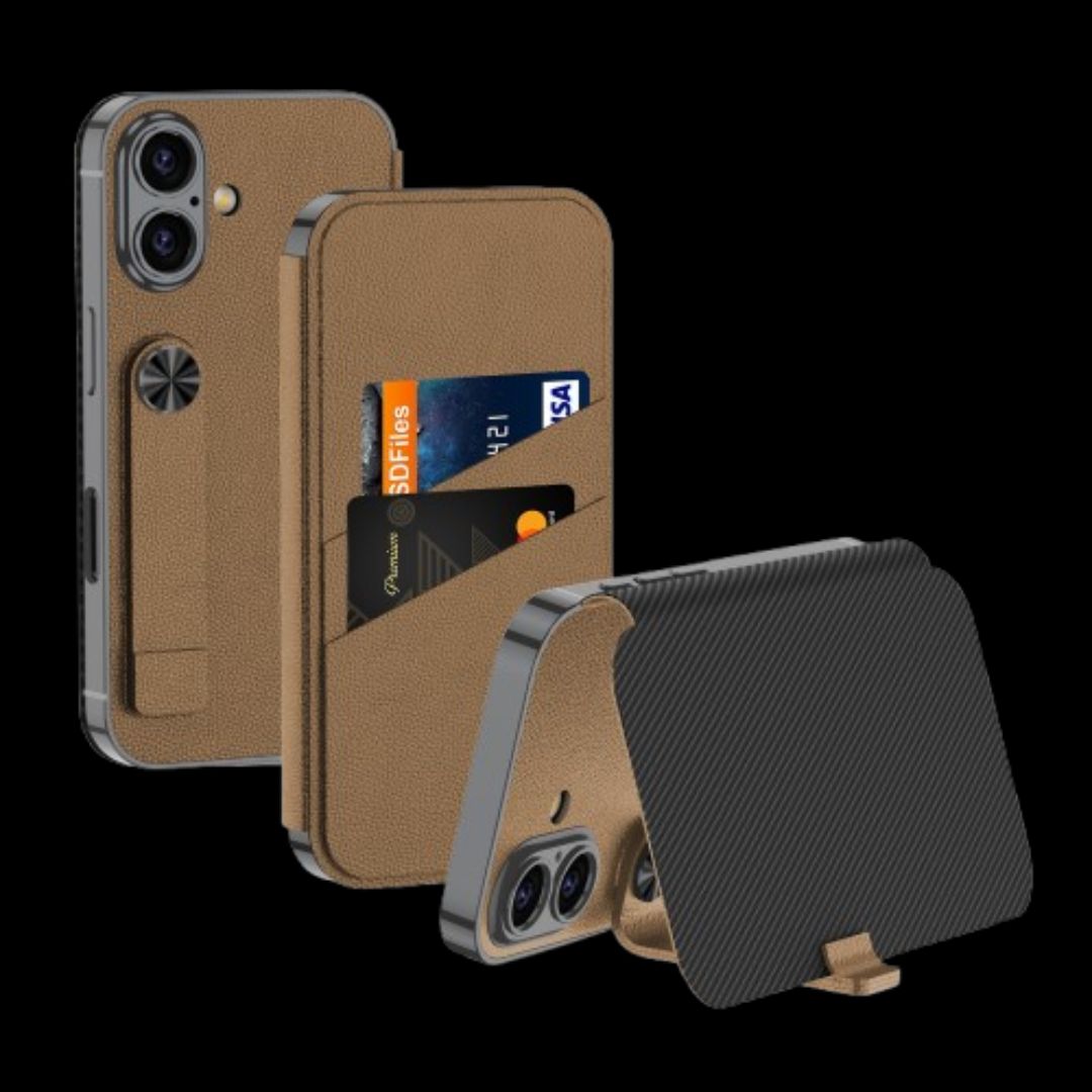 Apple iPhone 16 / Plus / Pro / Pro Max – Sheath Card Holder Cover & Case