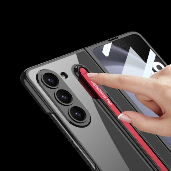 Galaxy Z Fold 5 – Phantom with Pen Slot Cover & Case Case