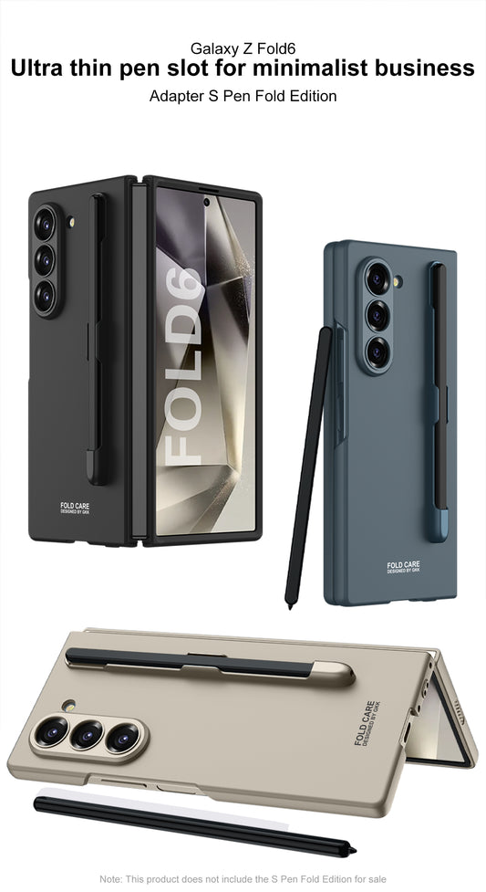 Galaxy Z Fold 6 – Ultra-Thin Pen Slot Cover & Case