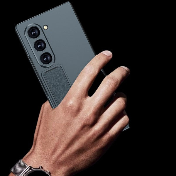 Galaxy Z Fold 6 – Ultra Thin with Kickstand and Glass Cover & Case