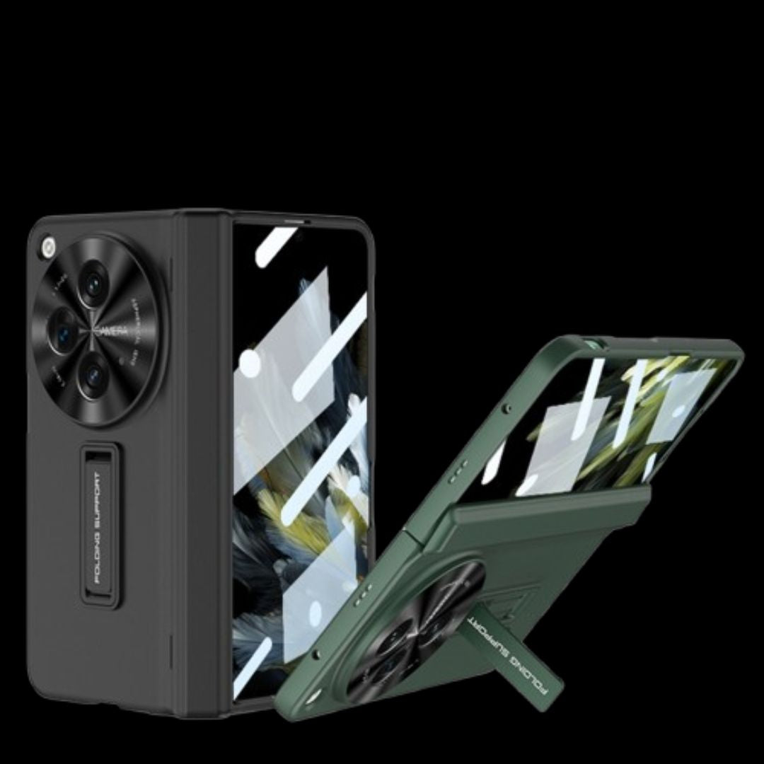 OnePlus Open – Magnetic Cover with Hinge Protection + Kickstand Cover & Case
