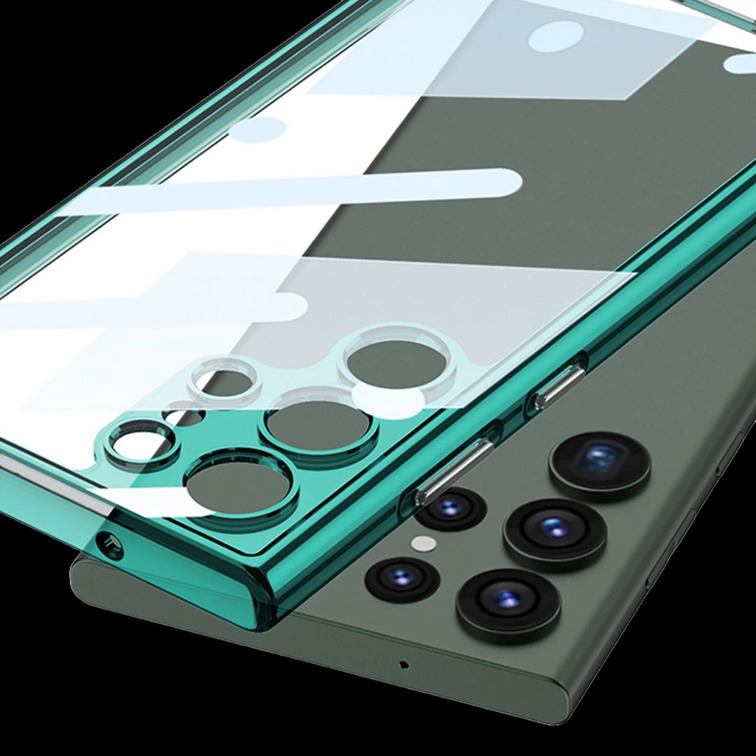 Samsung S23 Ultra – Hybrid Transparent Cover & Case