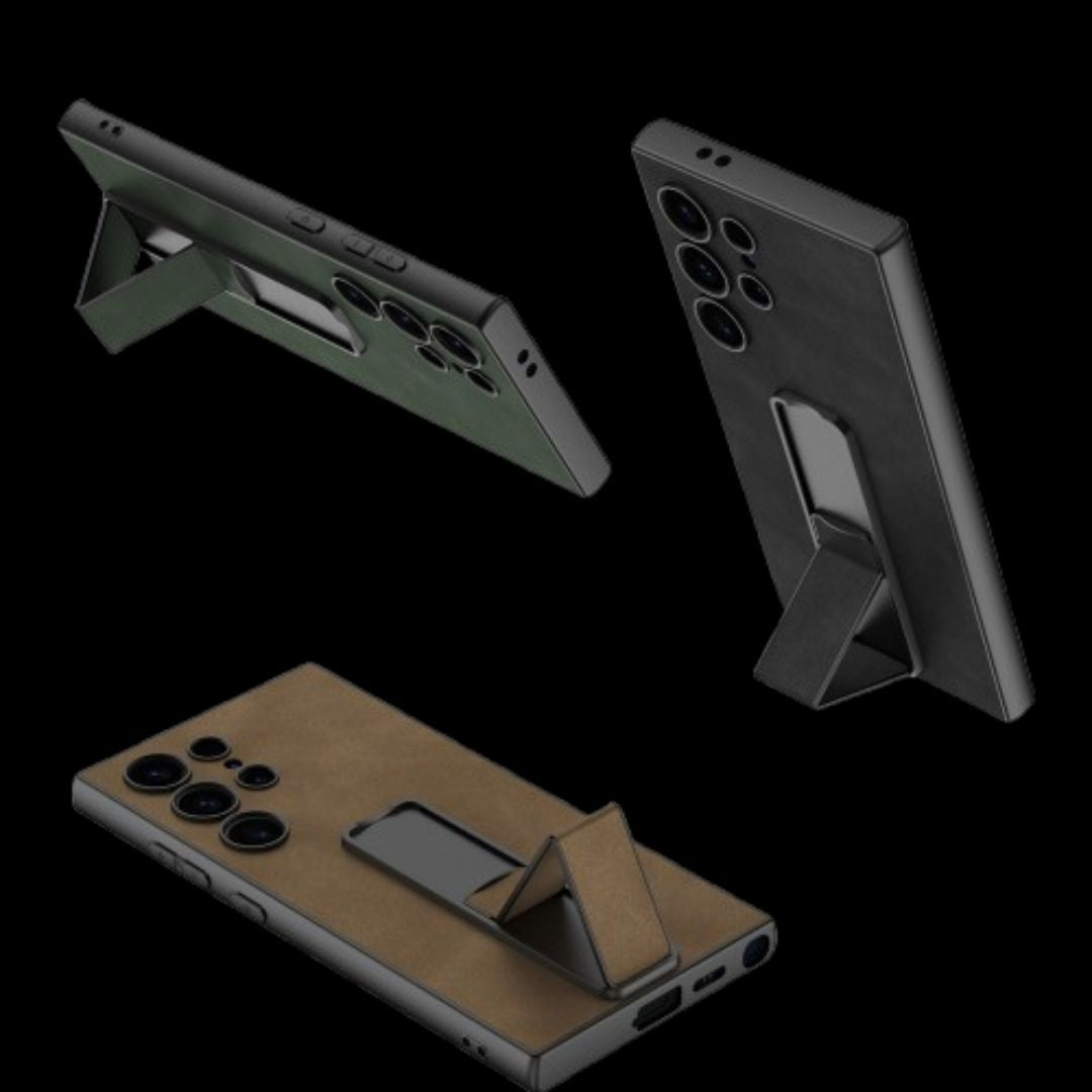Samsung S24 / Ultra– Matte PU Leather Cover & Case