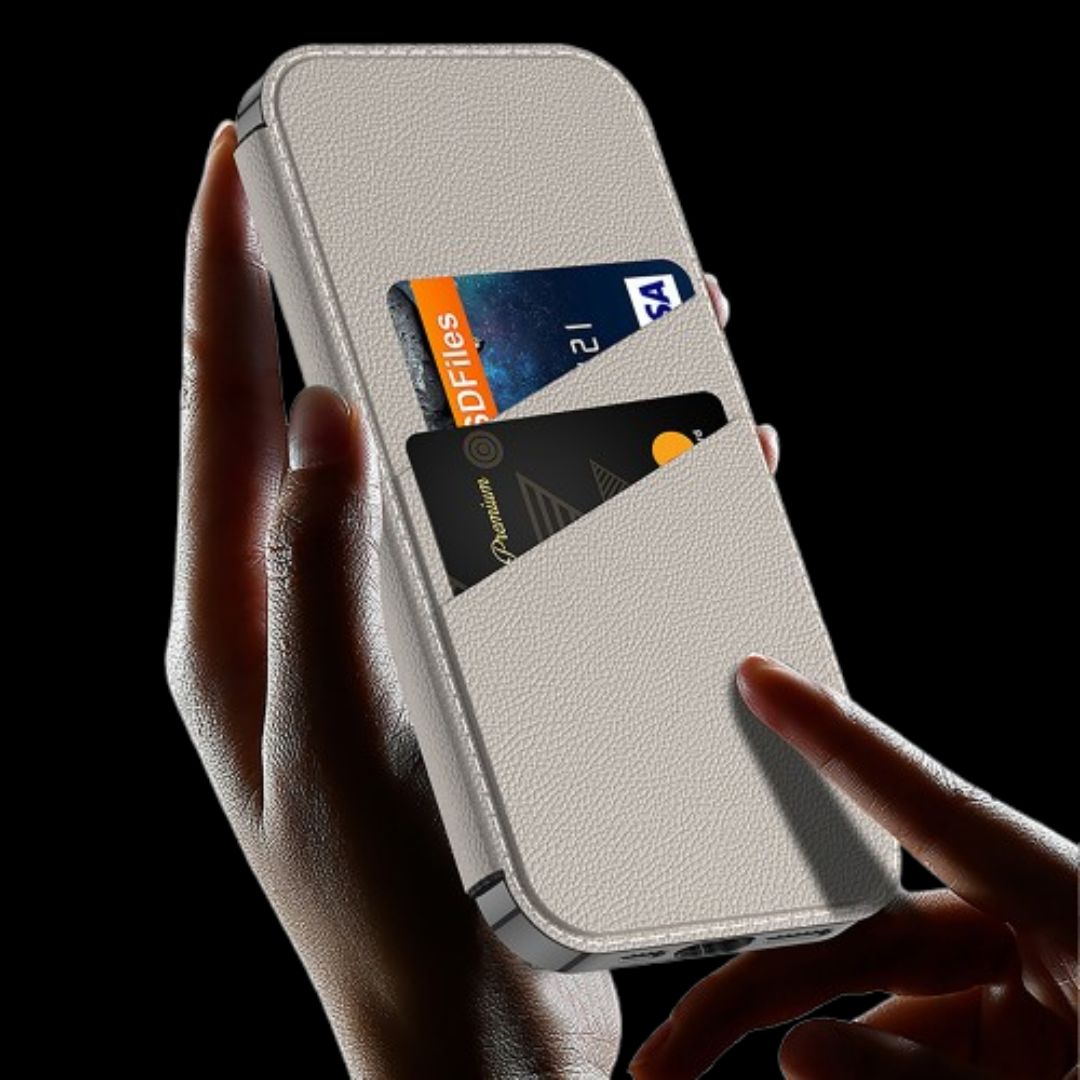 Apple iPhone 16 / Plus / Pro / Pro Max – Sheath Card Holder Cover & Case
