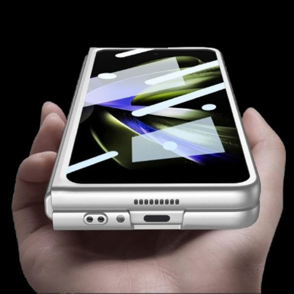 Galaxy Z Fold 5 – Ultra-Thin PC + Glass Cover & Case