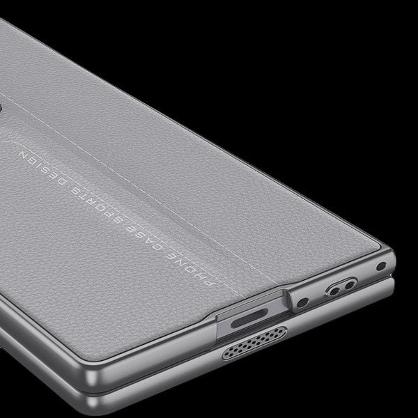 Galaxy Z Fold 6 – Ultra-Thin Blade PU Leather Cover & Case