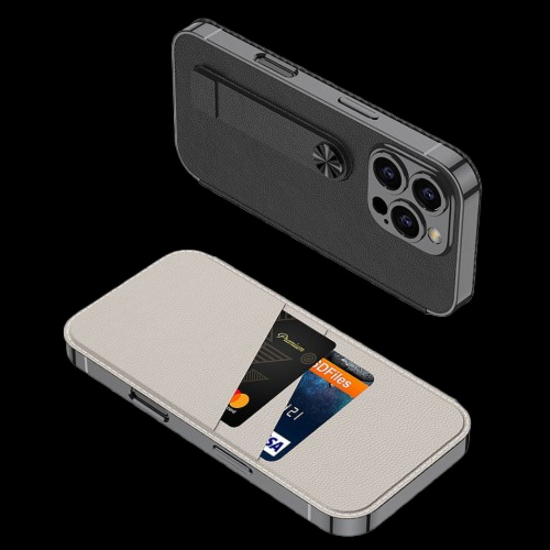 Apple iPhone 16 / Plus / Pro / Pro Max – Sheath Card Holder Cover & Case