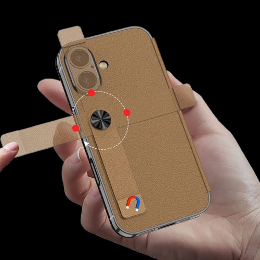 Apple iPhone 16 / Plus / Pro / Pro Max – Sheath Card Holder Cover & Case