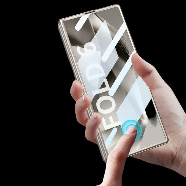 Galaxy Z Fold 6 – Ultra Thin with Kickstand and Glass Cover & Case