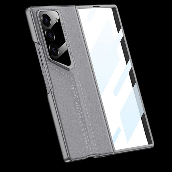 Galaxy Z Fold 6 – Ultra-Thin Blade PU Leather Cover & Case