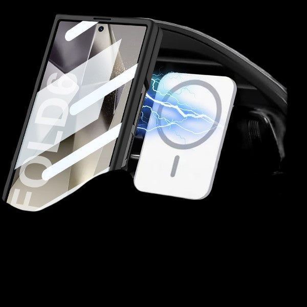 Galaxy Z Fold 6 – Ultra-Thin with Built-In Magnet Cover & Case