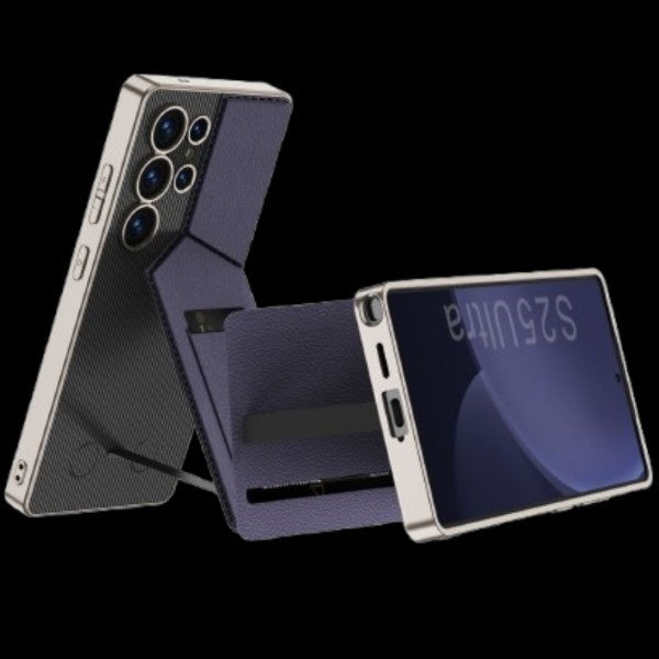 Samsung Galaxy S25 / Ultra– Rotor Stand Card Bag Cover & Case