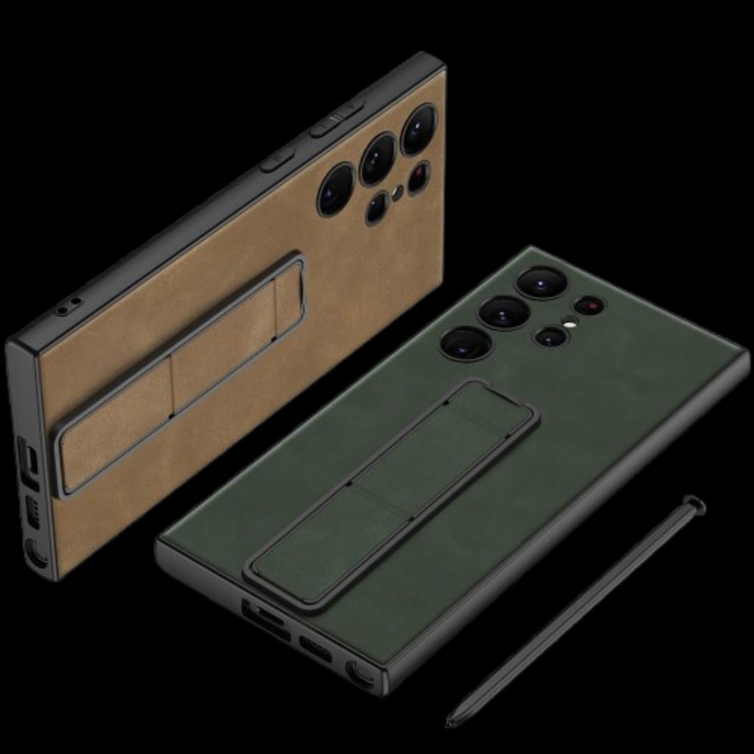 Samsung S24 / Ultra– Matte PU Leather Cover & Case