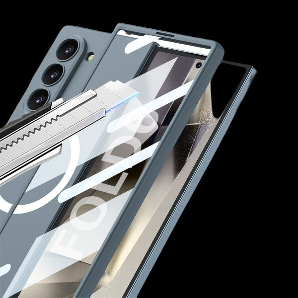 Galaxy Z Fold 6 – Ultra-Thin with Built-In Magnet Cover & Case