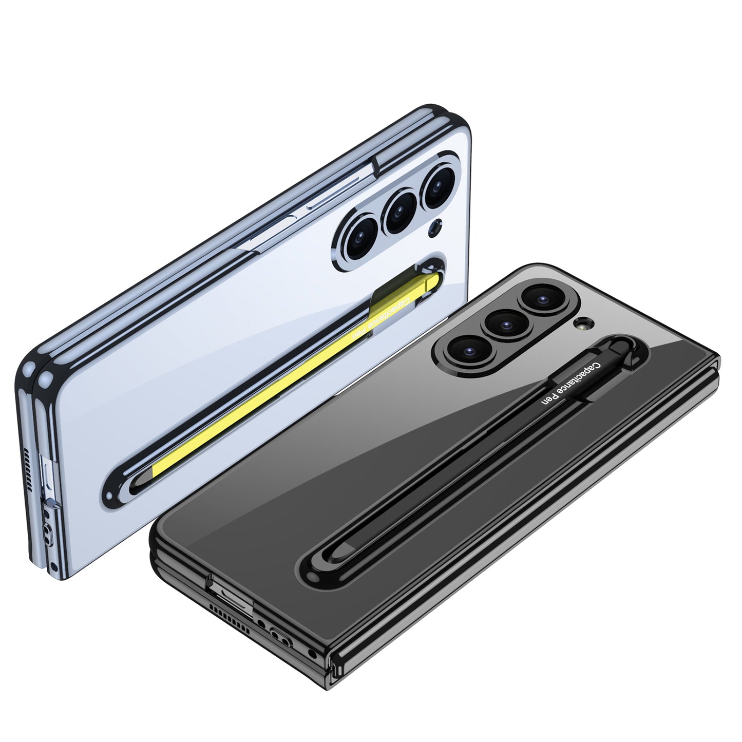 Galaxy Z Fold 5 – Phantom with Pen Slot Cover & Case Case