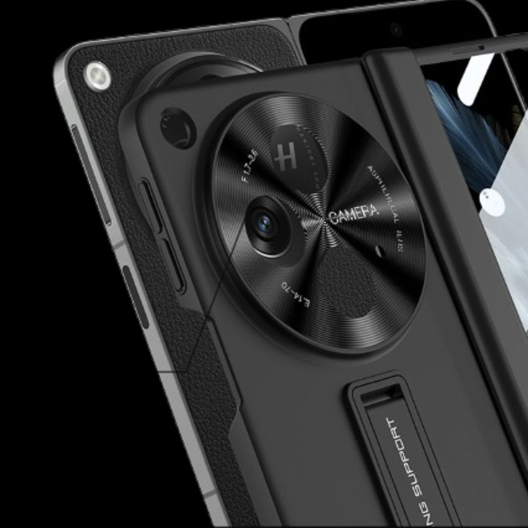 OnePlus Open – Magnetic Cover with Hinge Protection + Kickstand Cover & Case