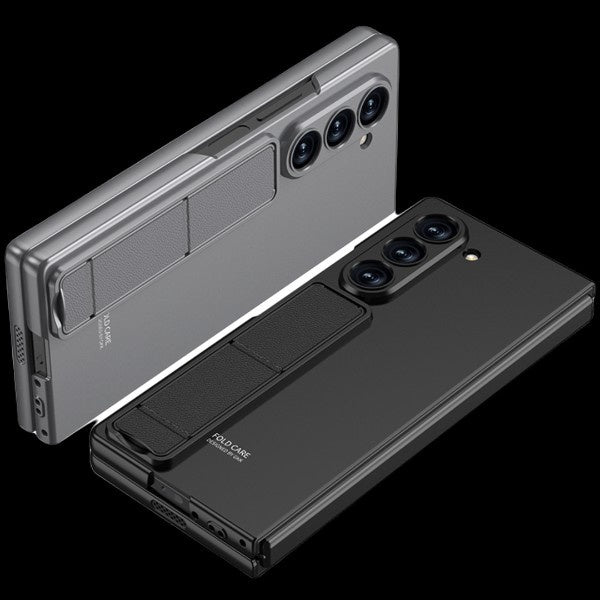 Galaxy Z Fold 6 – Ultra Thin with Kickstand and Glass Cover & Case