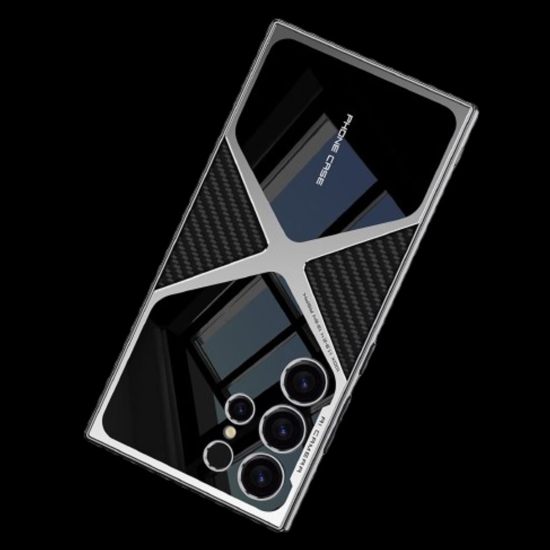 Samsung S24 Ultra Case – Electroplated PU Leather Cover & Case