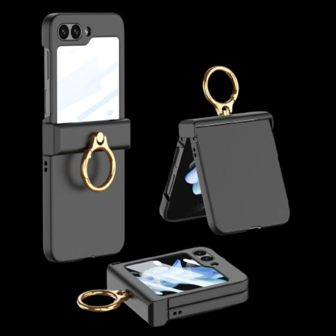 Galaxy Z Flip 5 – Hinge Box Ring Cover & Case