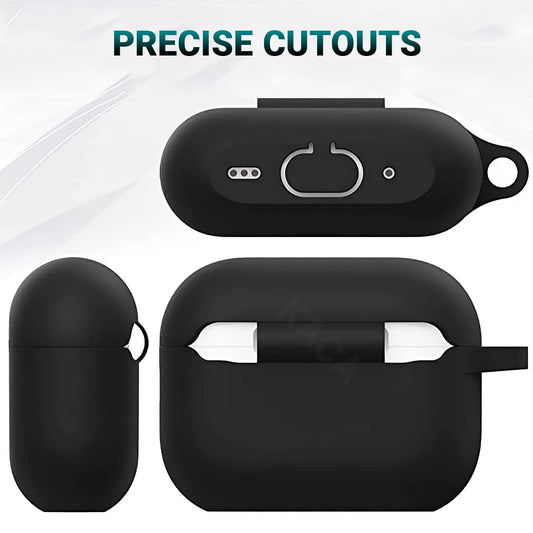 Silicone Airpods Case With Key Chain