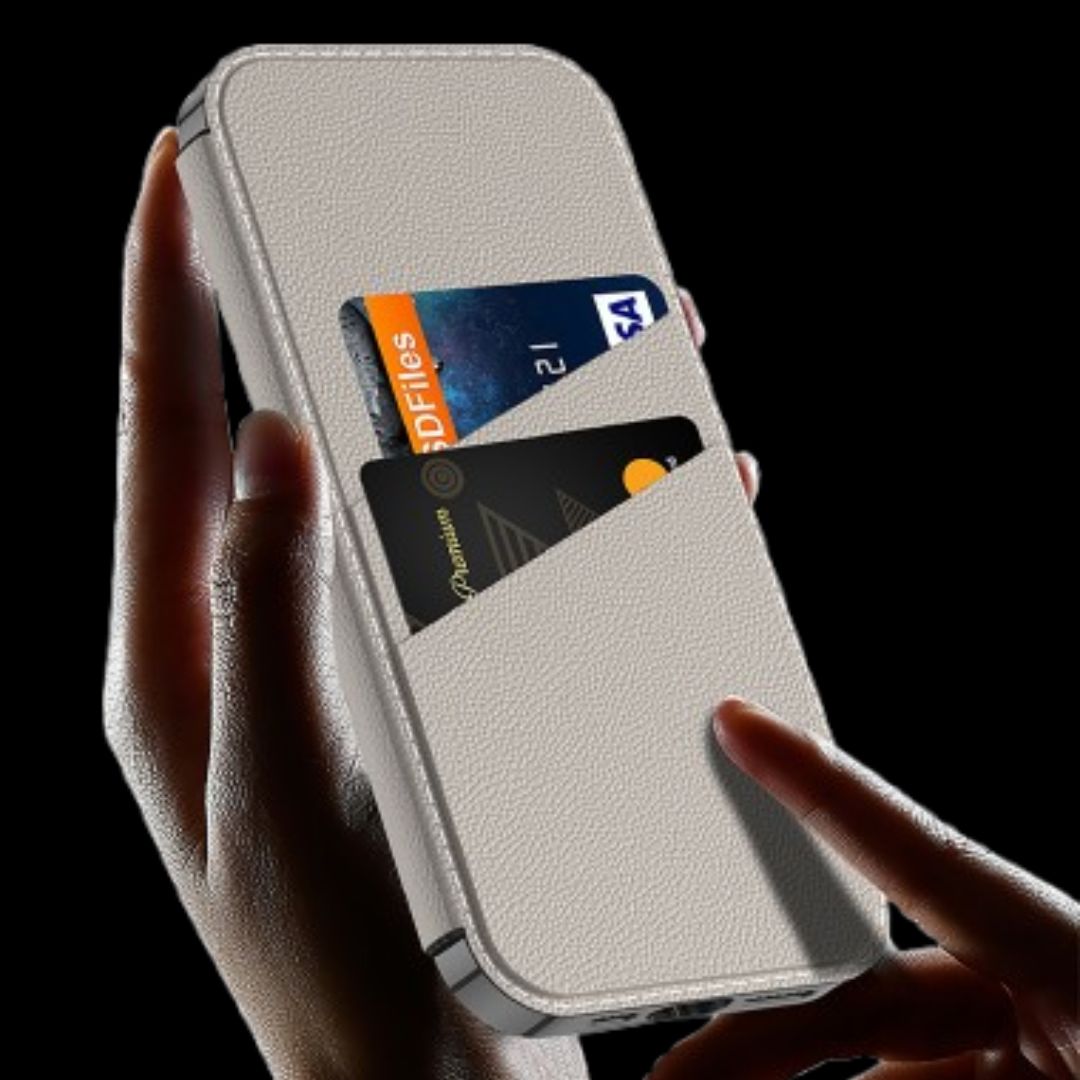 Apple iPhone 16 / Plus / Pro / Pro Max – Sheath Card Holder Cover & Case