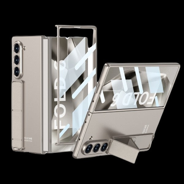 Galaxy Z Fold 6 – Ultra Thin with Kickstand and Glass Cover & Case
