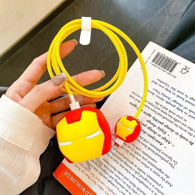 Ironman Superhero inspired - iPhone Charger Case