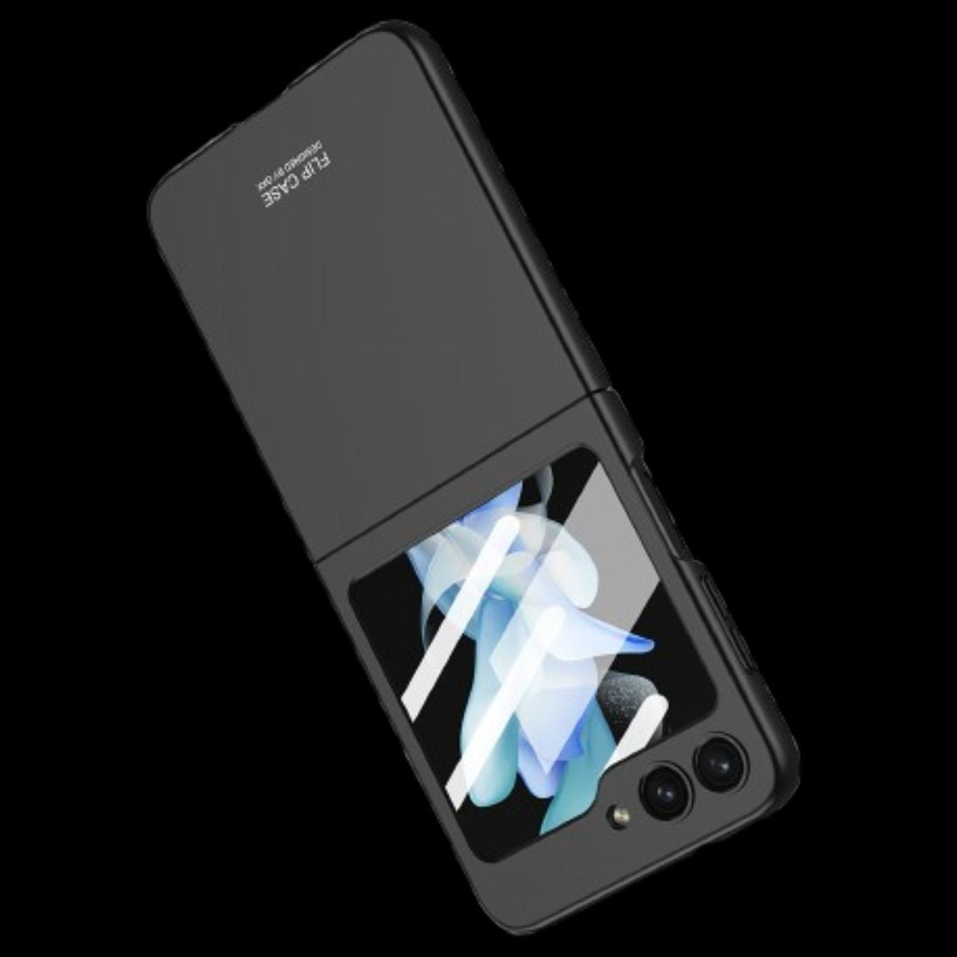 Galaxy Z Flip 6 – Ultra-Thin PC + Glass Cover & Case