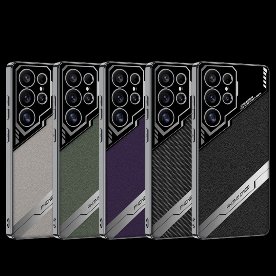 Samsung Galaxy S25 Ultra – Electro Leather Cover & Case