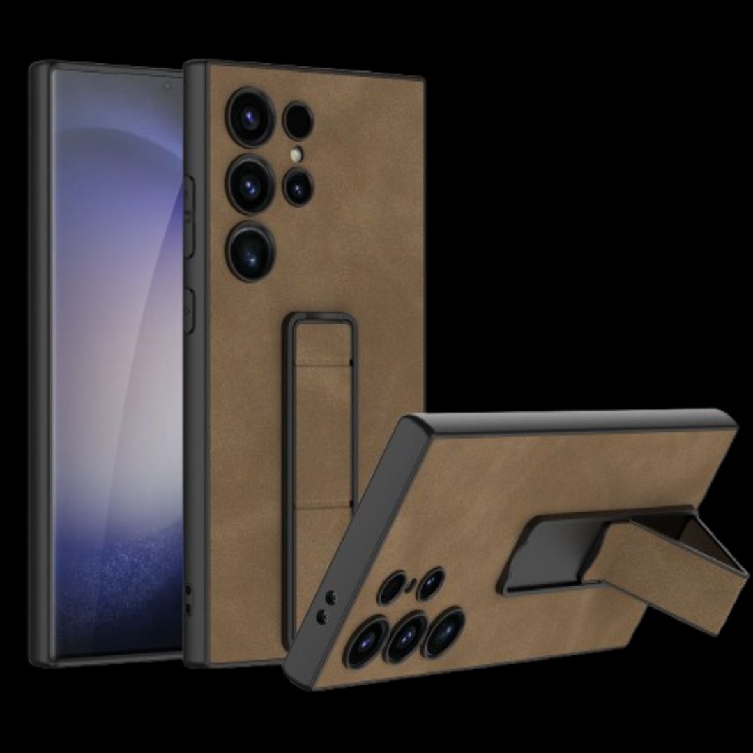 Samsung S24 / Ultra– Matte PU Leather Cover & Case