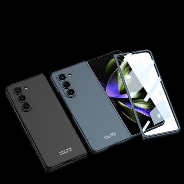 Galaxy Z Fold 5 – Ultra-Thin PC + Glass Cover & Case