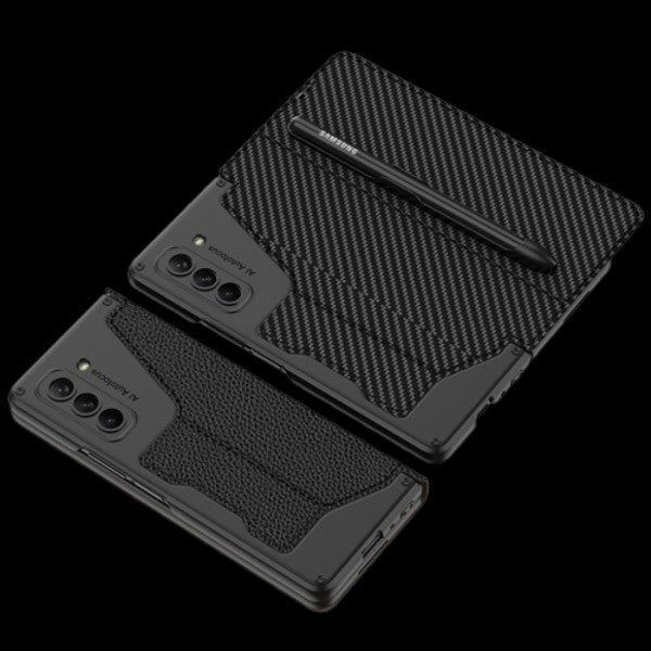 Galaxy Z Fold 5 – Sheath Armor with Pen Slot Cover & Case