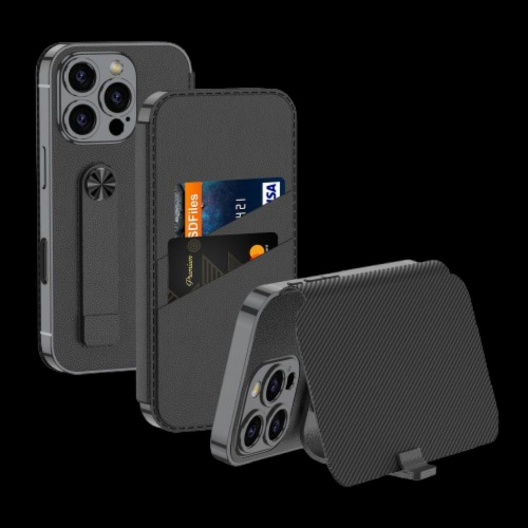 Apple iPhone 16 / Plus / Pro / Pro Max – Sheath Card Holder Cover & Case