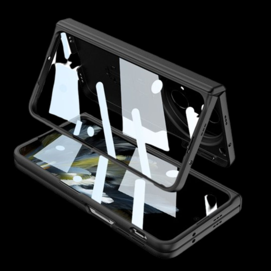 OnePlus Open – Magnetic Cover with Hinge Protection + Kickstand Cover & Case