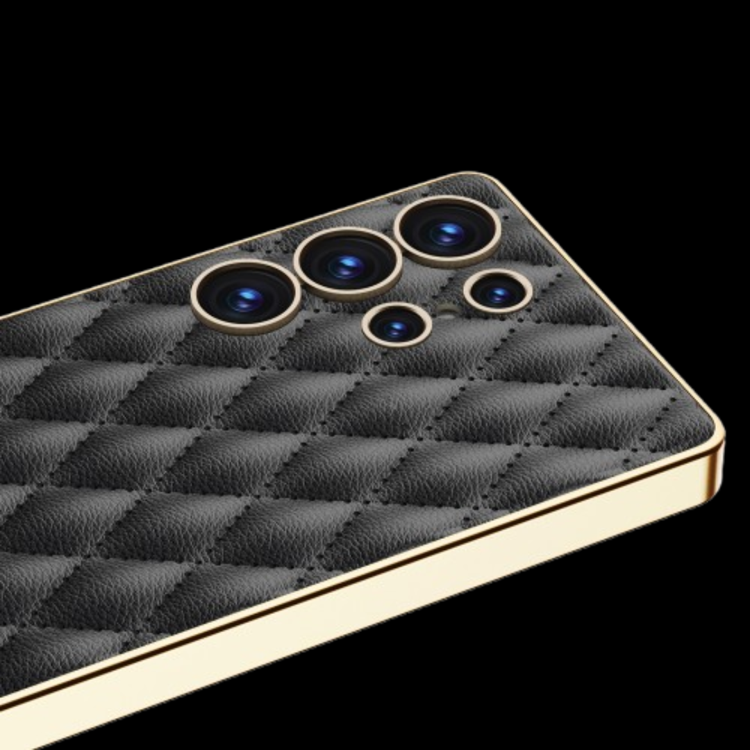 Samsung Galaxy S25 / Ultra– Leather Puff Design Cover & Case