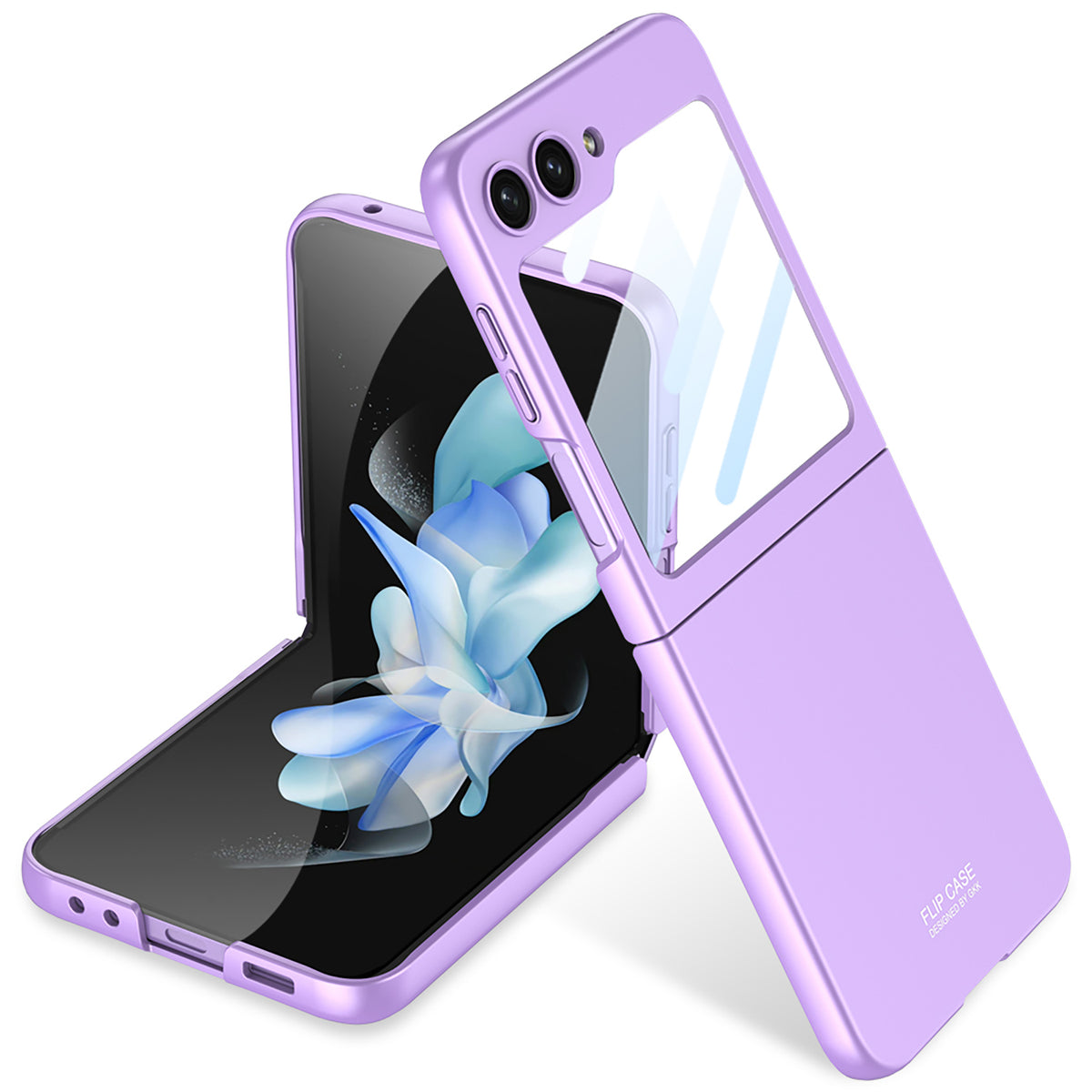 Galaxy Z Flip 6 – Ultra-Thin PC + Glass Cover & Case
