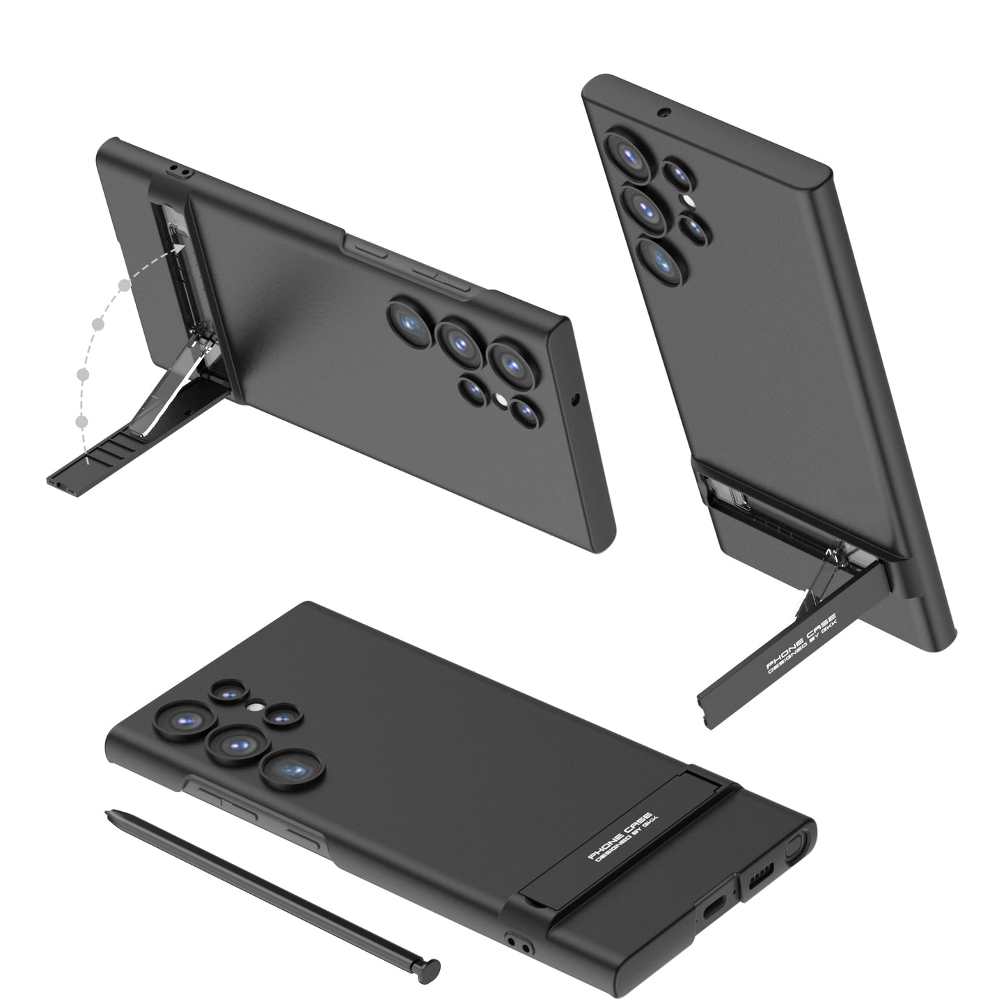 Samsung Galaxy S24 / Ultra – Slim Back Kickstand Cover & Case