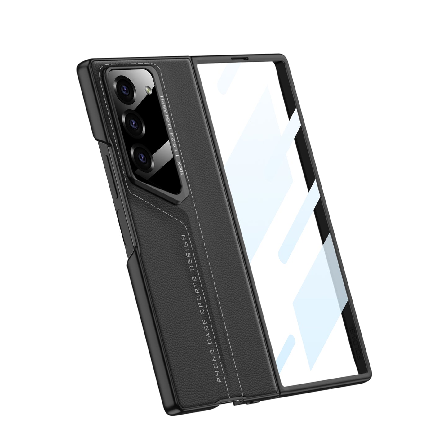 Galaxy Z Fold 6 – Ultra-Thin Blade PU Leather Cover & Case