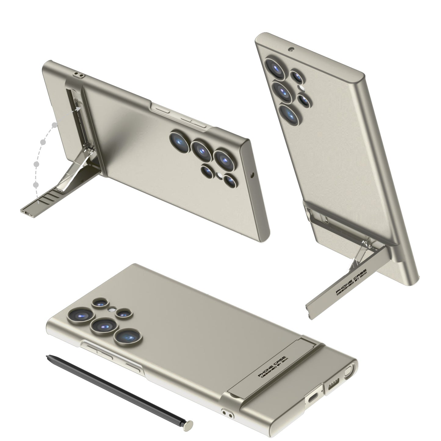 Samsung Galaxy S24 / Ultra – Slim Back Kickstand Cover & Case