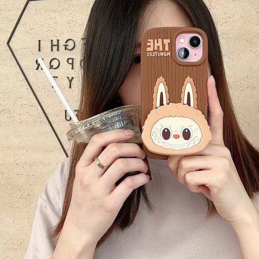 Apple iPhone 16 / Pro / Pro Max - Cute Labubu Mirror Case THE MONSTERS Edition