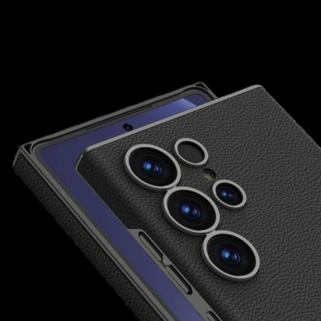 Samsung Galaxy S25 Ultra – Ultra Thin Leather Cover & Case
