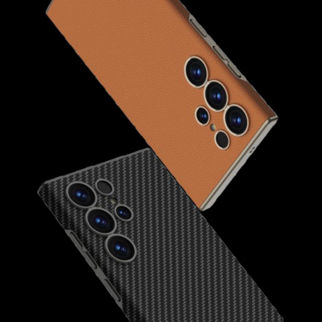 Samsung Galaxy S25 Ultra – Ultra Thin Leather Cover & Case
