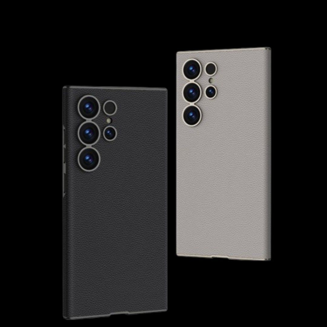 Samsung Galaxy S25 Ultra – Ultra Thin Leather Cover & Case