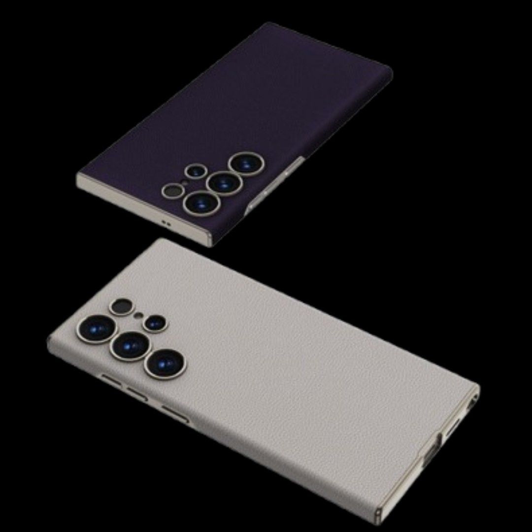 Samsung Galaxy S25 Ultra – Ultra Thin Leather Cover & Case