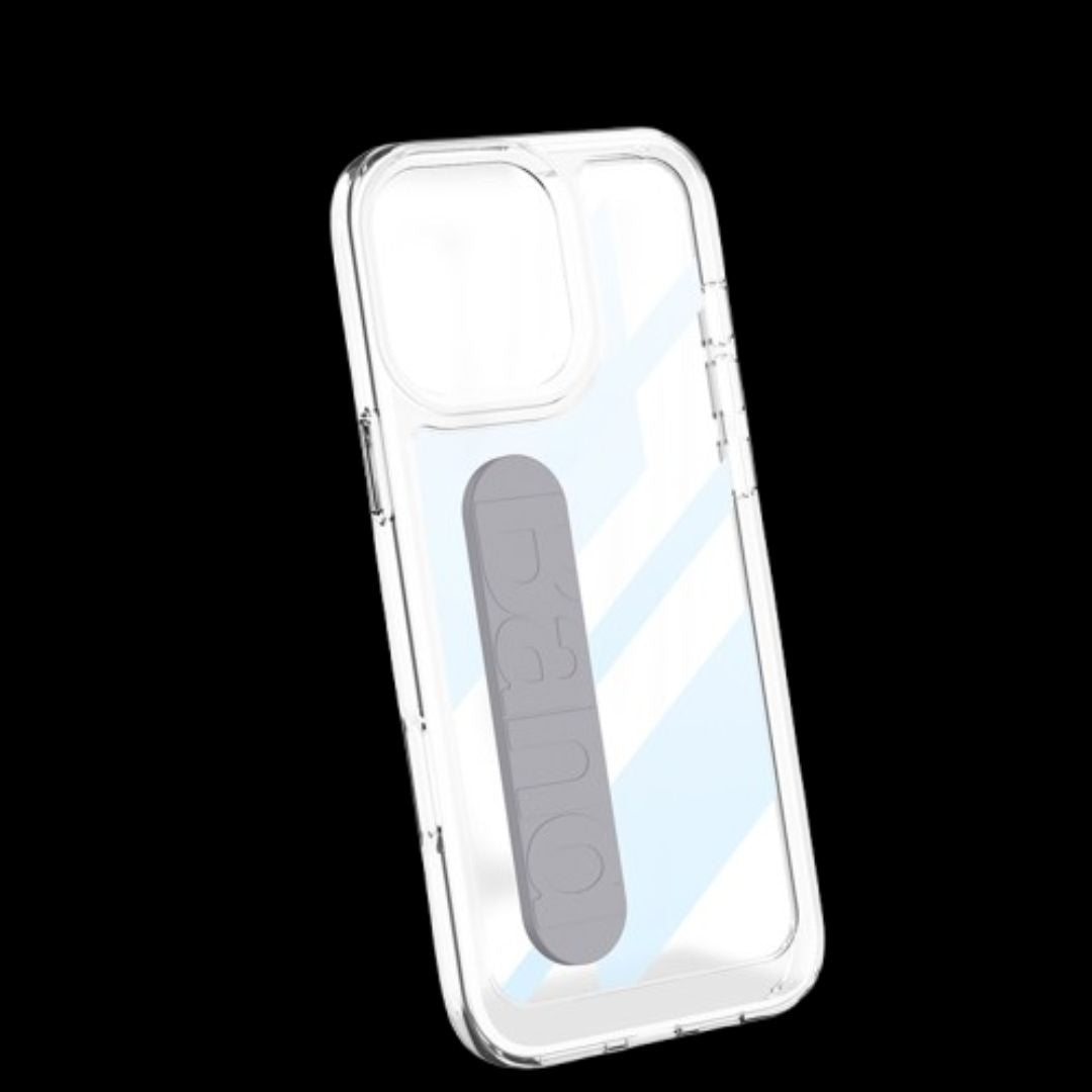 Apple iPhone 16 / Plus / Pro / Pro Max – Transparent with Wrist Band Cover & Case