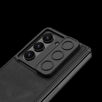 Galaxy Z Fold 5 – Leather Glass Slide Cover & Case