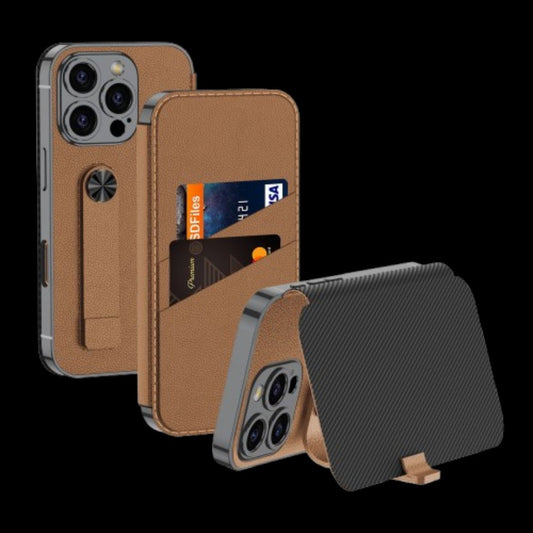 Apple iPhone 16  / Plus / Pro / Pro Max – Sheath Card Holder Cover & Case