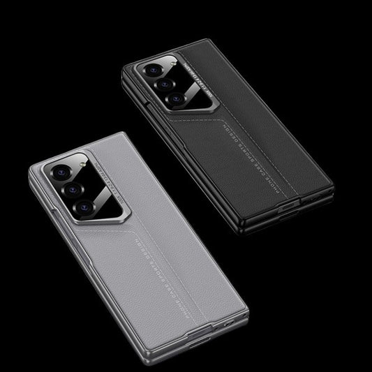 Galaxy Z Fold 6 – Ultra-Thin Blade PU Leather Cover & Case